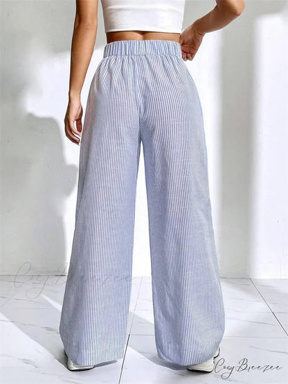 Chic Mesh Sheer Elevated-Waist Floral Flared Pant pant-250223