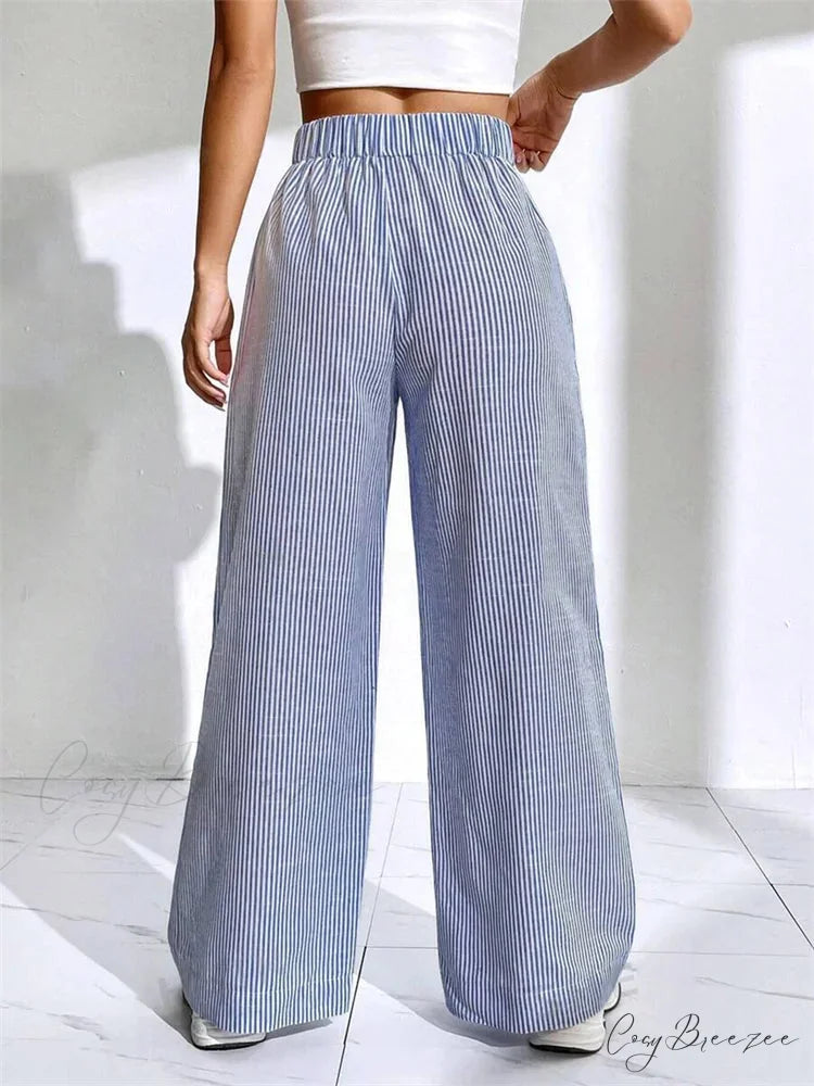 Chic Mesh Sheer Elevated-Waist Floral Flared Pant pant-250223