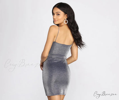 Choose To Stylish Sparkle Mini Dress