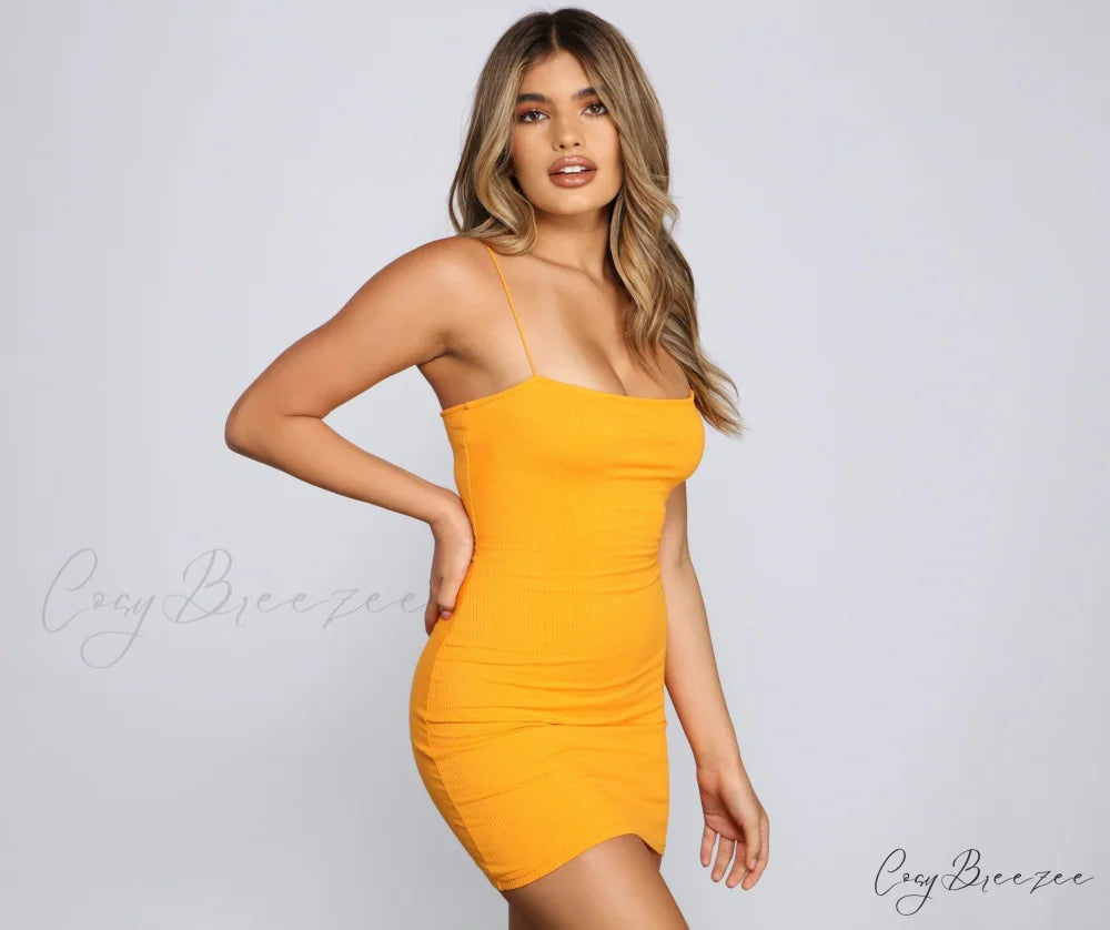 Classic Elegant Basic Mini ORANGE / XS