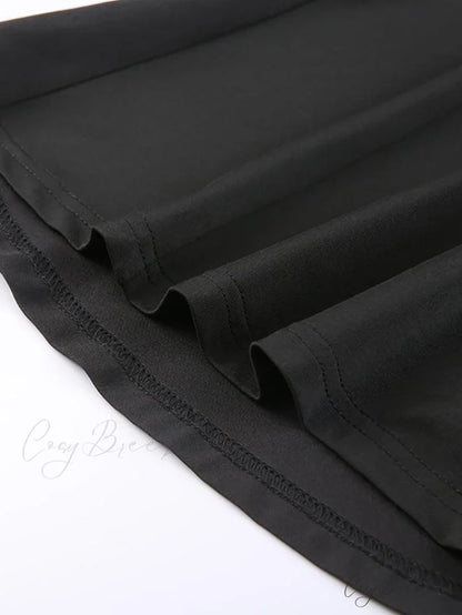 Classic High Waist Straight Leg Slant Sophisticated Pocket Pleated Tailored Pants - Brown