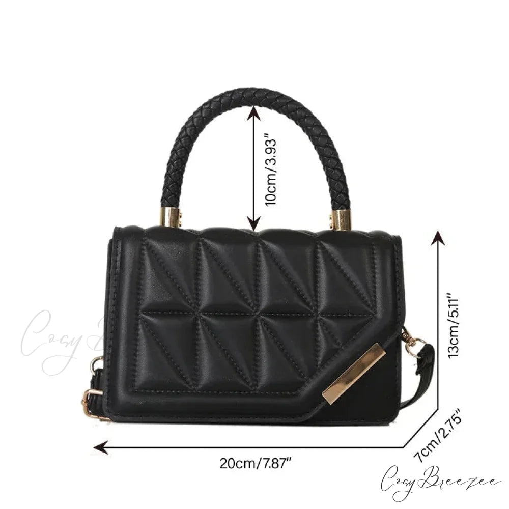 Classic Pleated Sparkling Evening Handbag handbag-250126