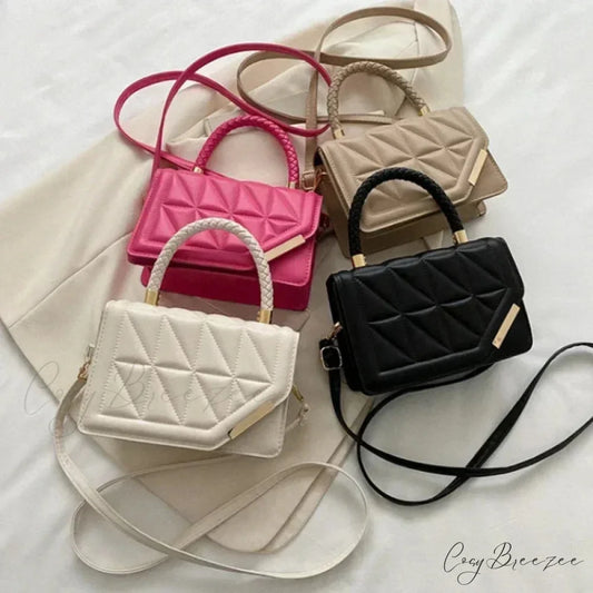 Classic Pleated Sparkling Evening Handbag handbag-250126