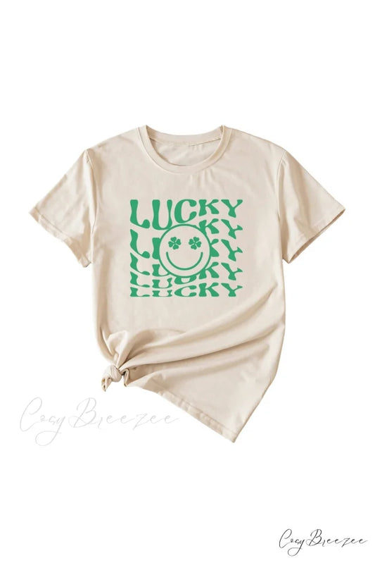 Clover Printed T-shirt Off white / S
