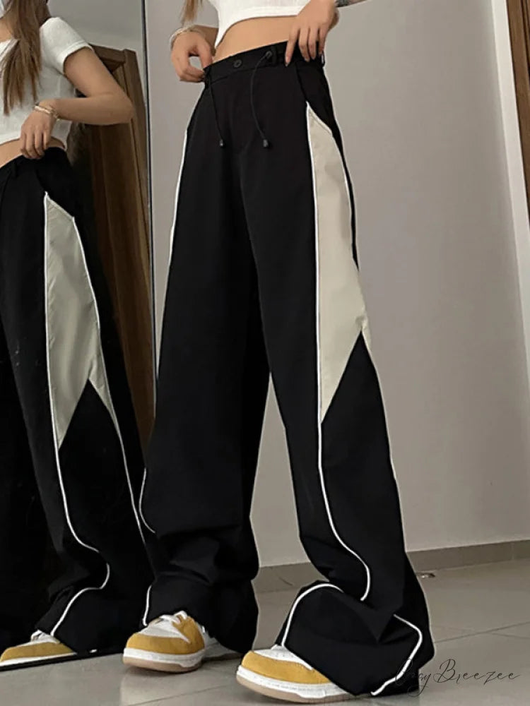 Contrasting Short Graceful Sleeve Crop Top