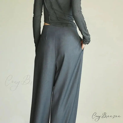 Coquette Vintage Office Slacks Pants pants-241228