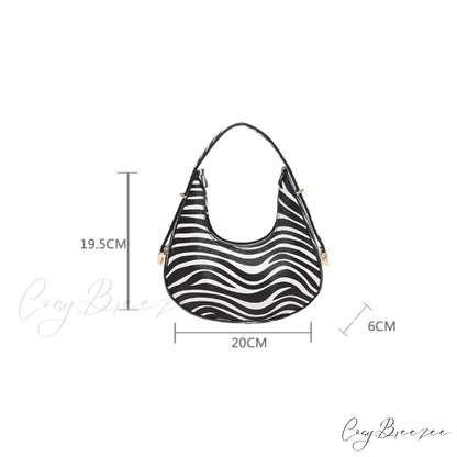Cow Prints Underarm Shoulder Bag for Women shoulder-250126
