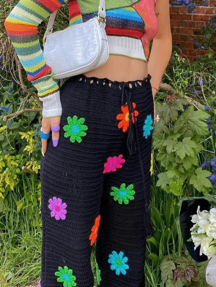 Crochet Hollow Graceful Sweater Dress