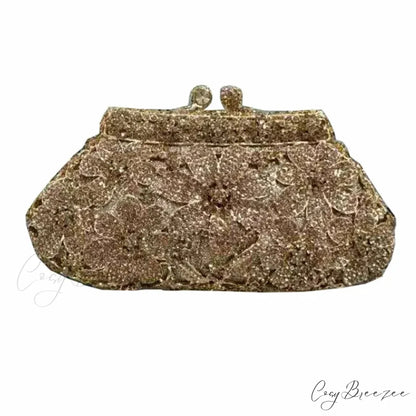Crystal Bling Bridal Wedding Flower Diamond Clutch Bag color5 clutchbag-250126