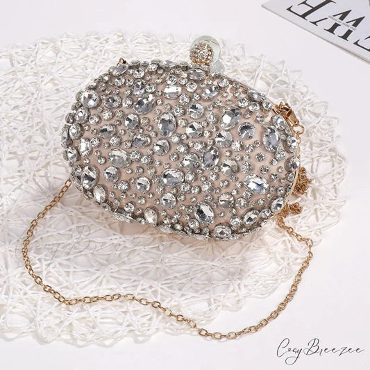Crystal Diamond Evening Birthday Party Wedding Clutch clutchbag-250126