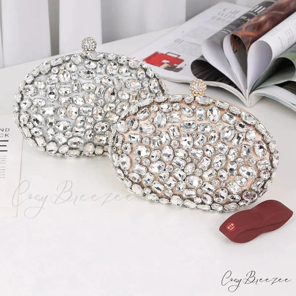 Crystal Diamond Evening Birthday Party Wedding Clutch clutchbag-250126