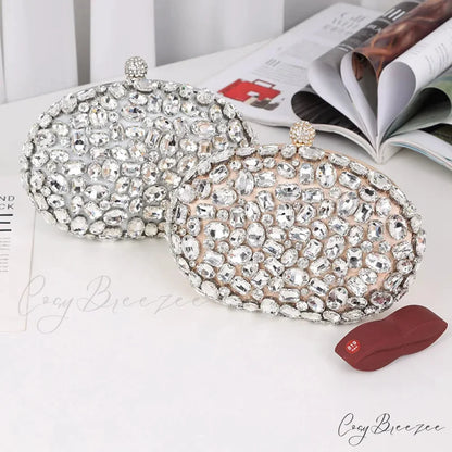 Crystal Diamond Evening Birthday Party Wedding Clutch clutchbag-250126