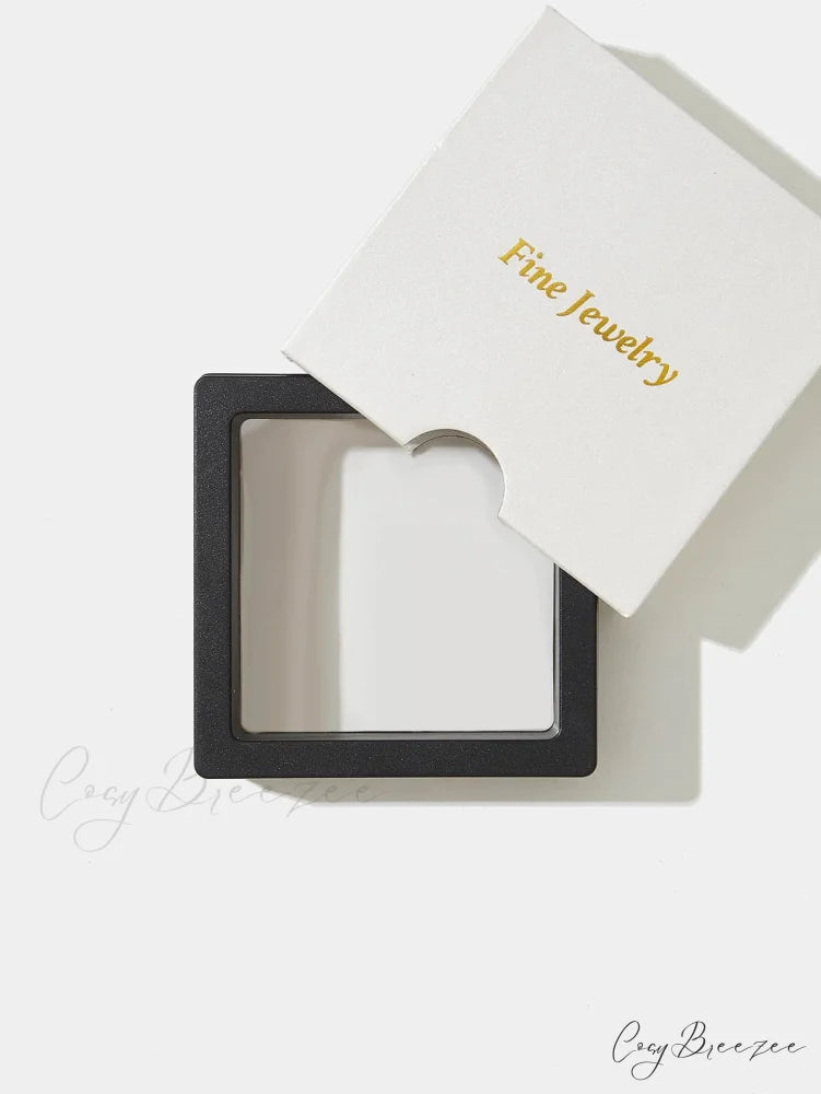 Cubic Zirconia Decor Silver Ring
