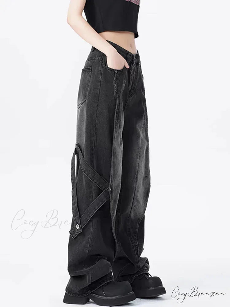 Deconstructed Stitch Halloween Pants