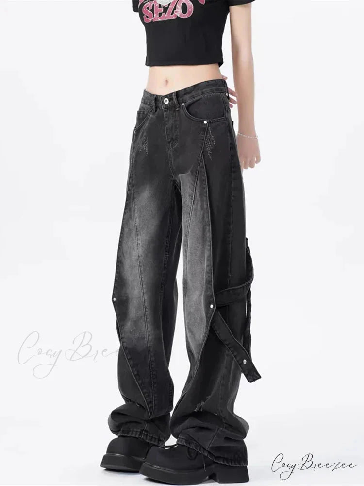 Deconstructed Stitch Halloween Pants