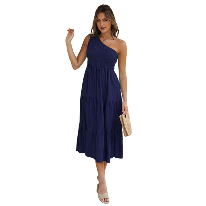 Margaret Shoulder Sleeveless Summer Dress