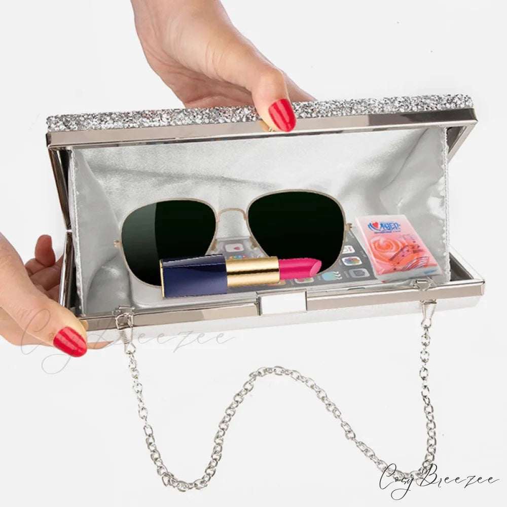 Diamond Wedding Clutch Evening Party Bag clutchbag-250126