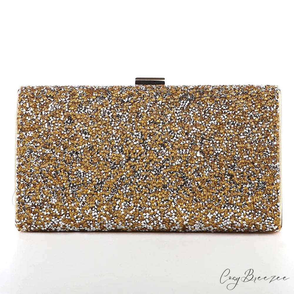 Diamond Wedding Clutch Evening Party Bag Design A gold clutchbag-250126