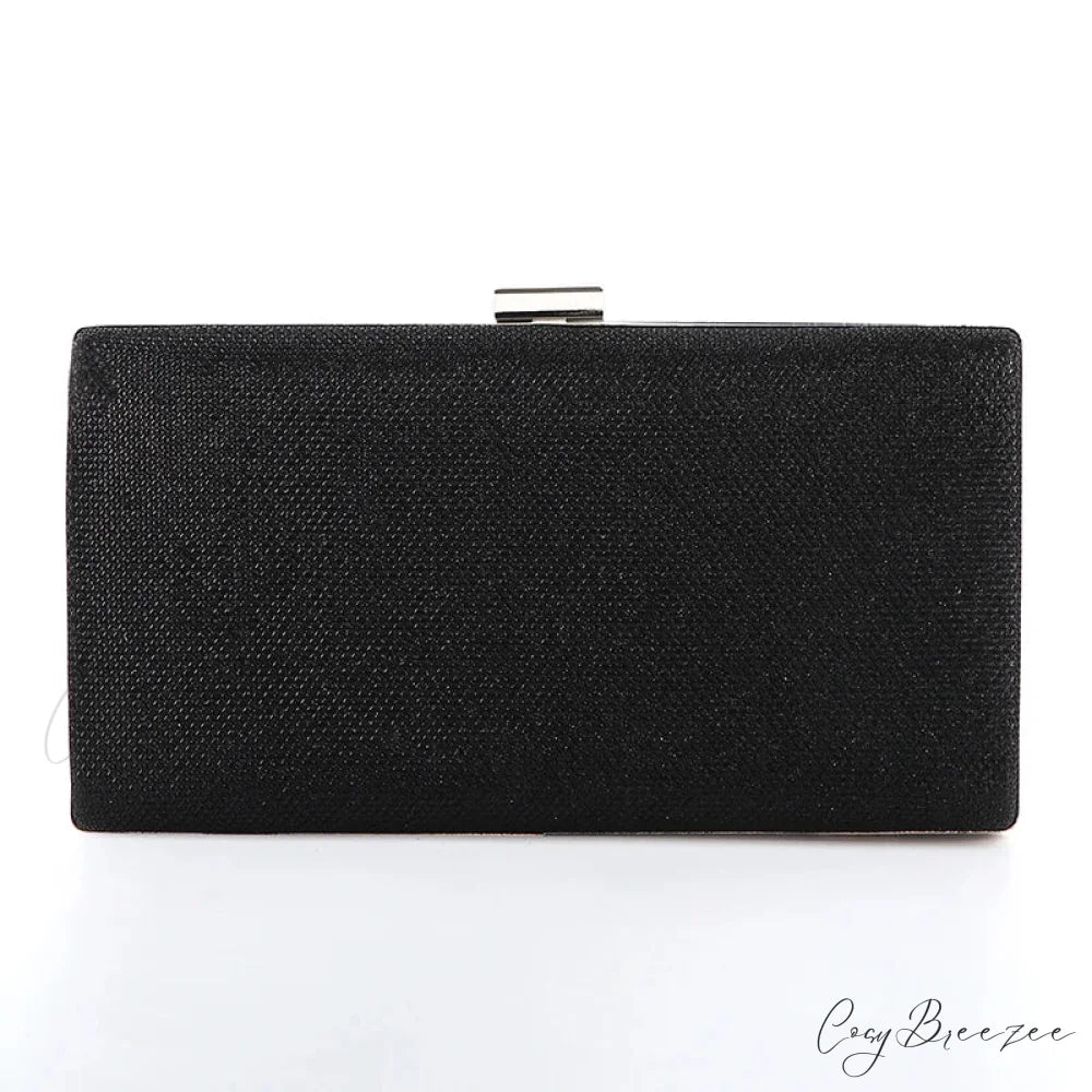 Diamond Wedding Clutch Evening Party Bag Design B black clutchbag-250126