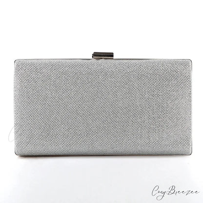 Diamond Wedding Clutch Evening Party Bag Design B silver clutchbag-250126