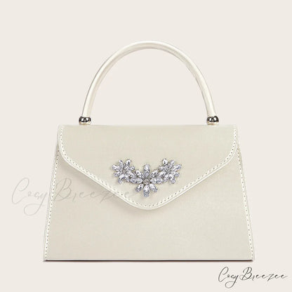 Diamond Wedding Clutch Purse KHAKI clutchbag-250126