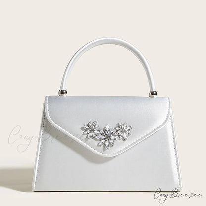 Diamond Wedding Clutch Purse WHITE clutchbag-250126