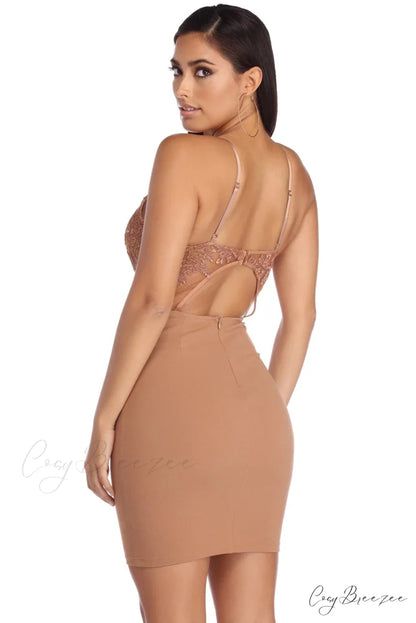 Drop Dead Stylish Gorgeous Mini Dress