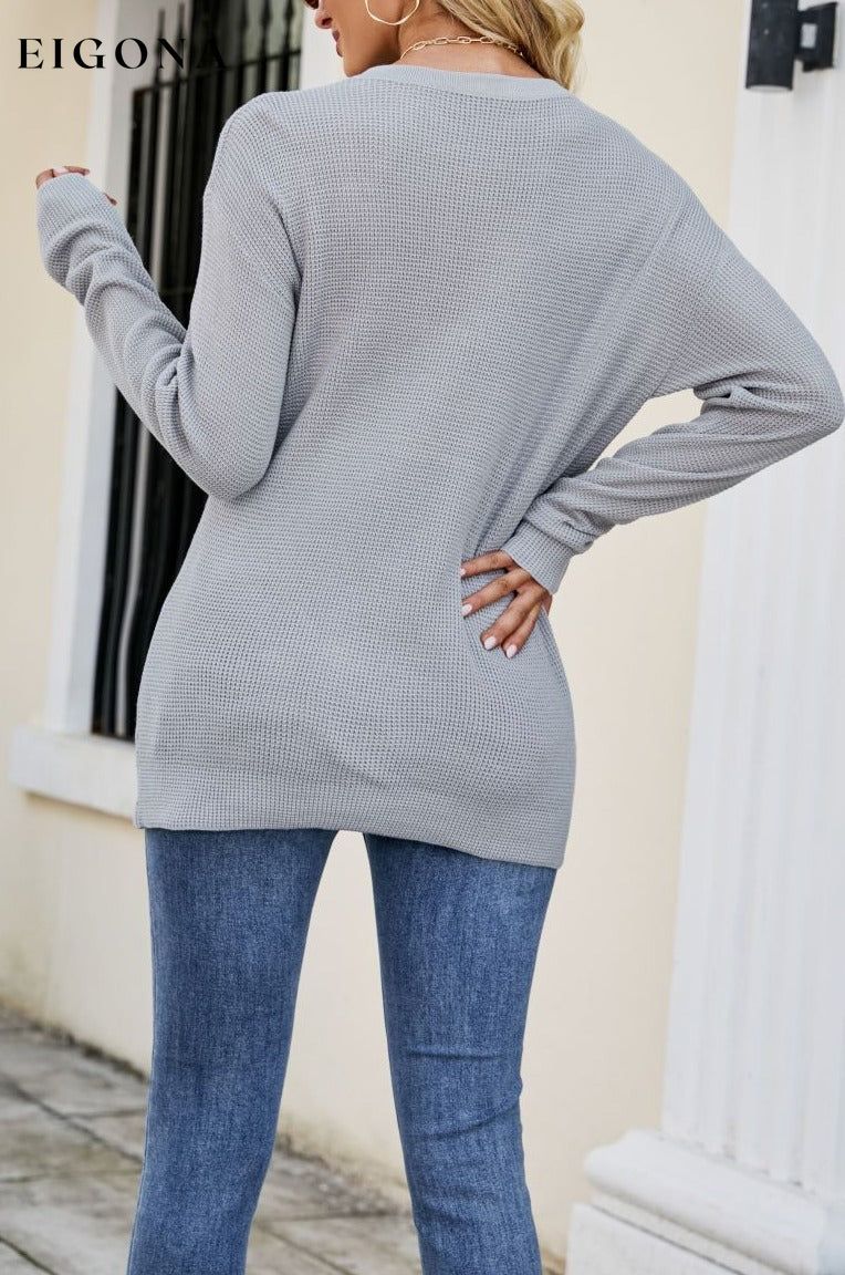 Cosybreezee - Twisted Round Neck Sweater