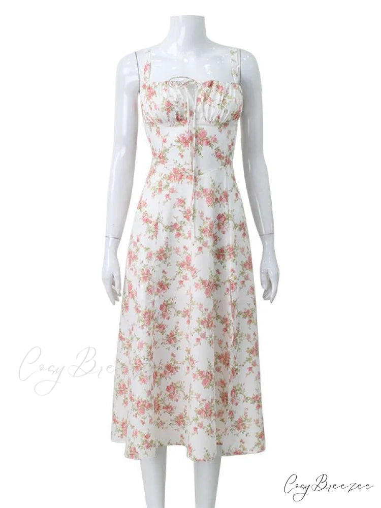 Effortlessly Enchanting Stylish Floral Maxi Dress