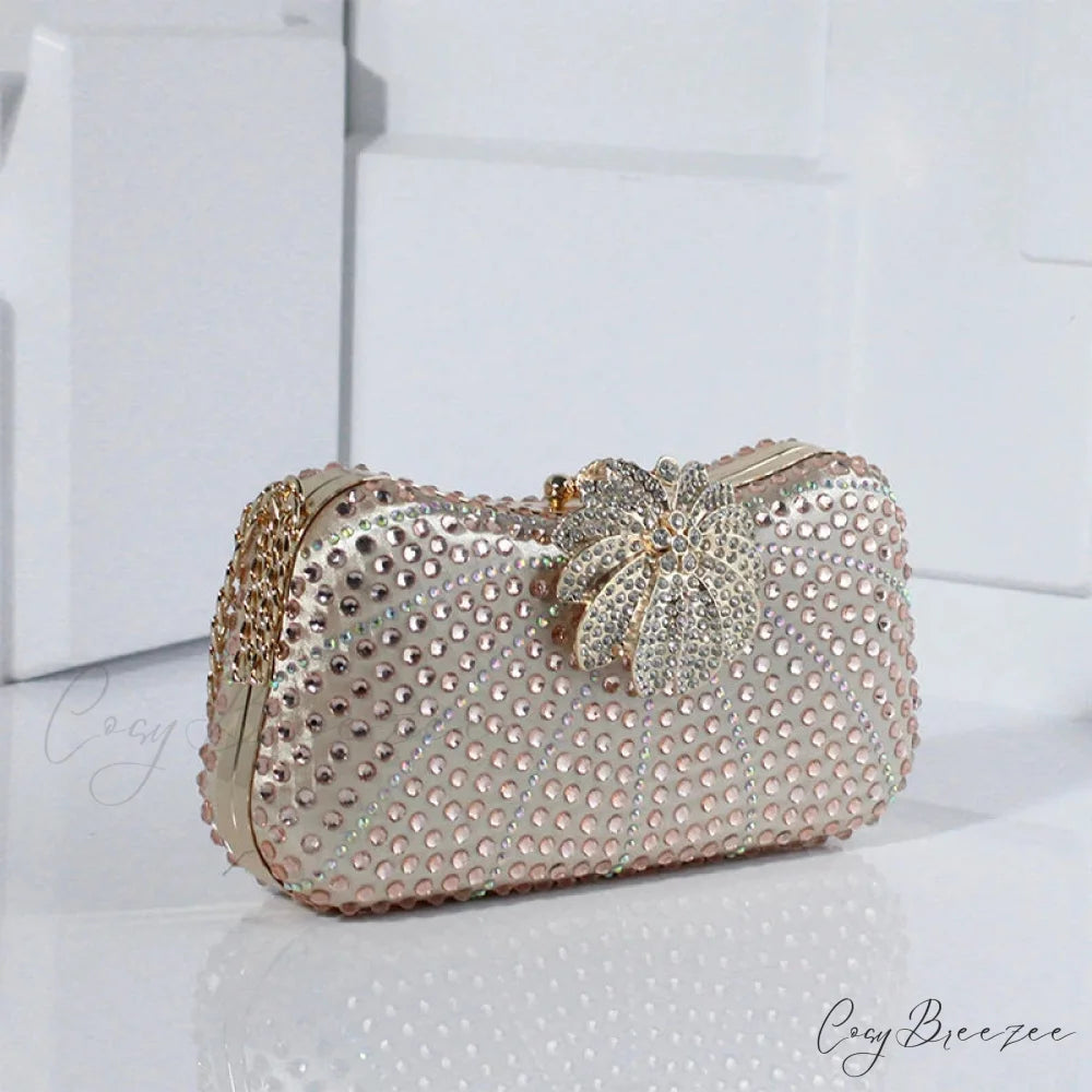 Elegant Crystal Shiny Evening Clutch clutchbag-250126