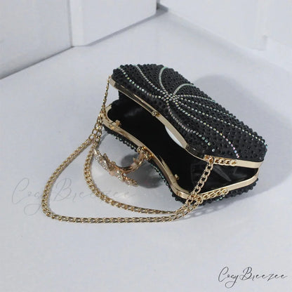 Elegant Crystal Shiny Evening Clutch clutchbag-250126