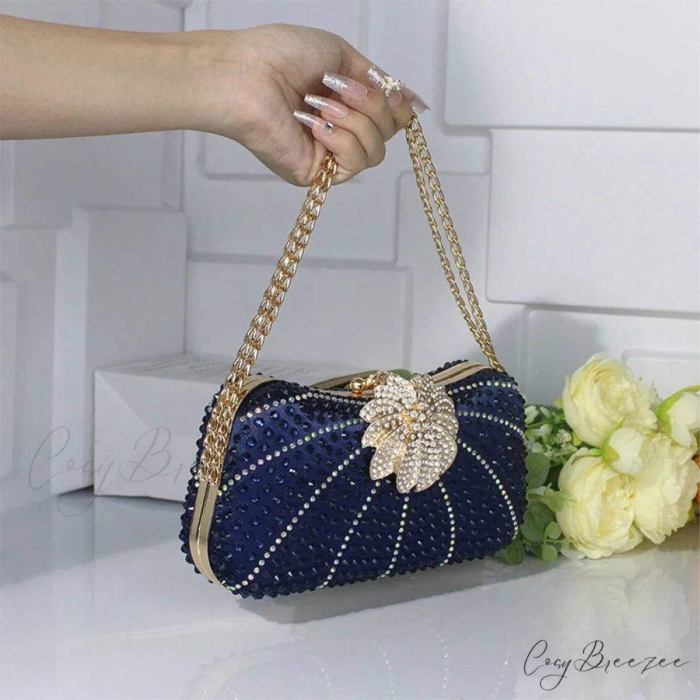 Elegant Crystal Shiny Evening Clutch clutchbag-250126