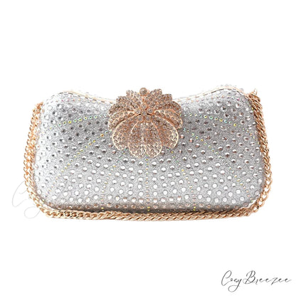 Elegant Crystal Shiny Evening Clutch color3 / 20x5x10cm clutchbag-250126