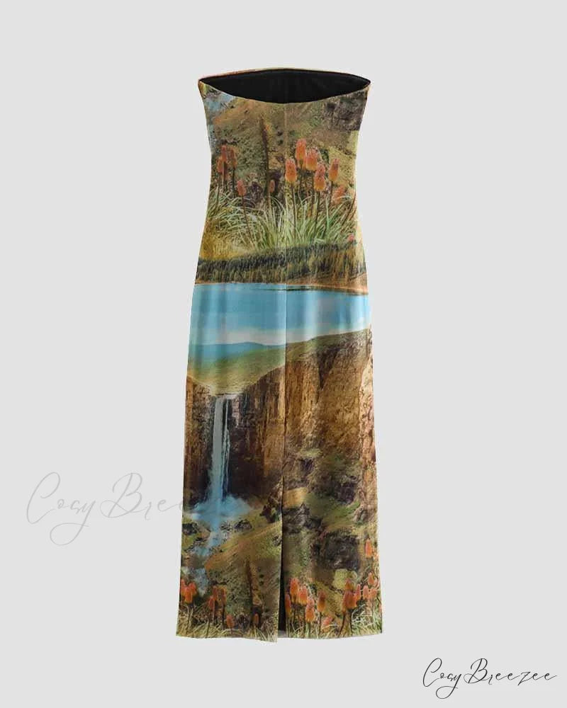 Elvira Falls Stylish Tube Dress