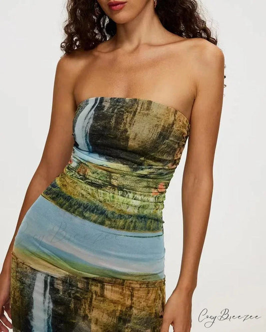 Elvira Falls Stylish Tube Dress