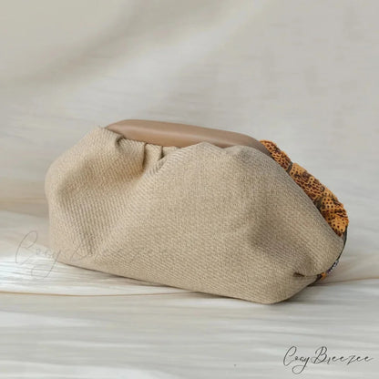 Embroidery Sequin Floral Clutch Yellow wristlet-250126