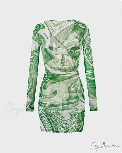 Emerald Envy Stylish Halter Dress