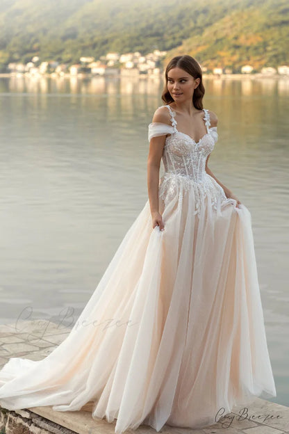 Eternity Boho A-line Trendy Lace Wedding Dress