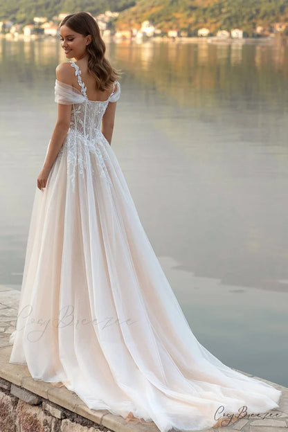 Eternity Boho A-line Trendy Lace Wedding Dress