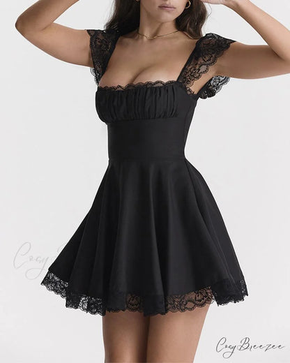 Euboea Sweetheart Stylish Mini Dress