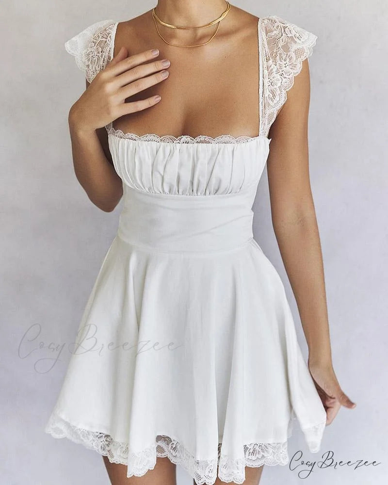 Euboea Sweetheart Stylish Mini Dress
