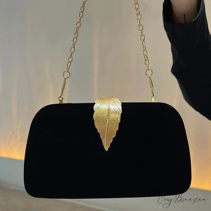 Evening Clutch Pearl Chain Handbag Wedding Cocktail Party Purse clutchbag-250126