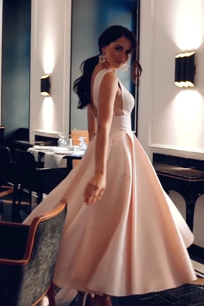 Evening Spotlight Satin Trendy Sleeveless Midi Dress
