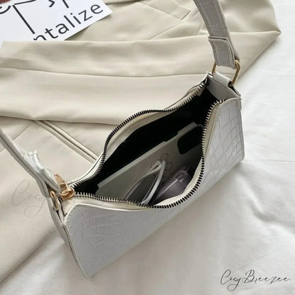 Exquisite Retro Leather Shopping Shoulder Bag shoulder-250126