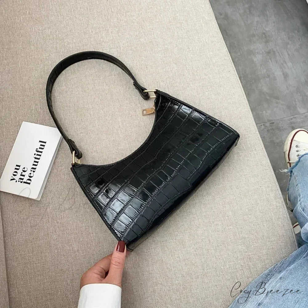 Exquisite Retro Leather Shopping Shoulder Bag color1 shoulder-250126