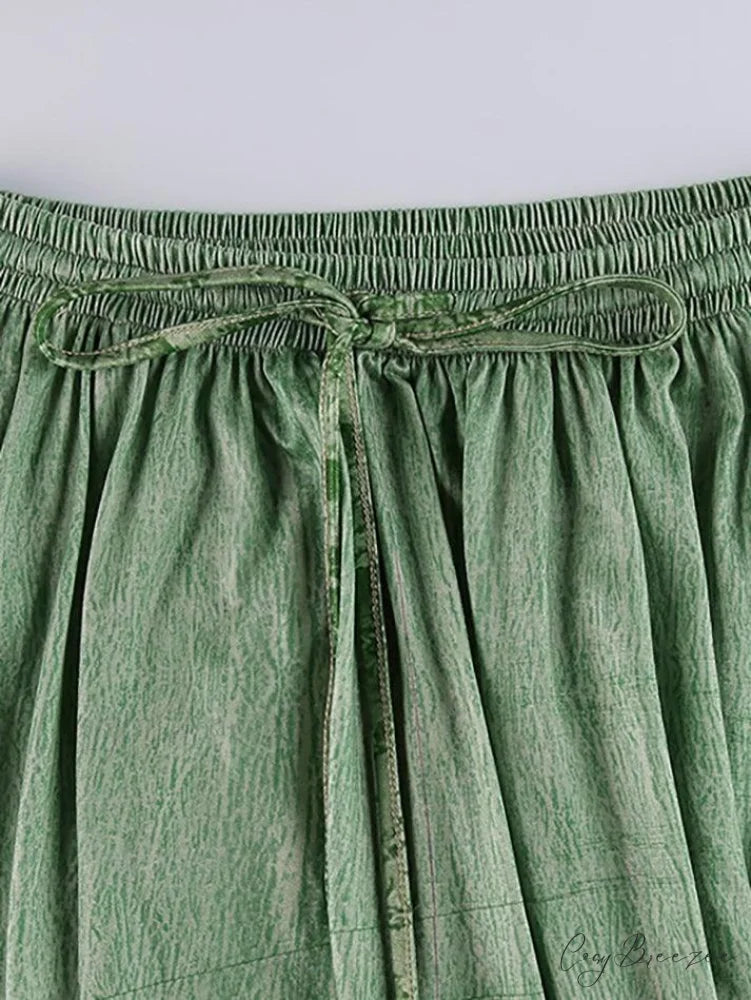 Fairy Tiered Graceful Maxi Skirt