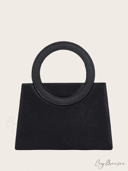 Fashion Elegant Luxury Clutch Evening Party Banquet Shoulder Bag BLACK clutchbag-250126