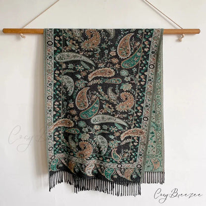 Fashion Premium Brand Winter Poncho Scarf Color11 scarf-241228