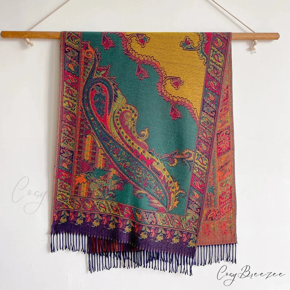 Fashion Premium Brand Winter Poncho Scarf Color4 scarf-241228