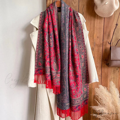 Fashion Premium Brand Winter Poncho Scarf Color7 scarf-241228